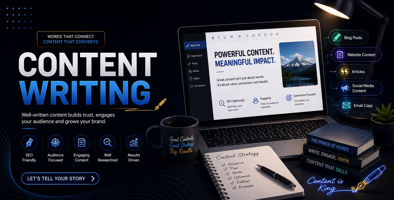 Content Writing Services - KN DigiTech