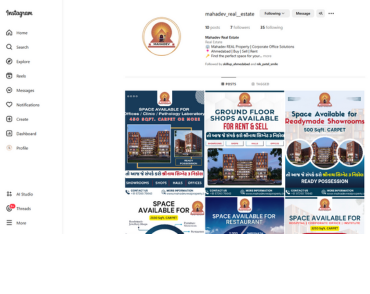 Mahadev Real Estate - Digital Marketing